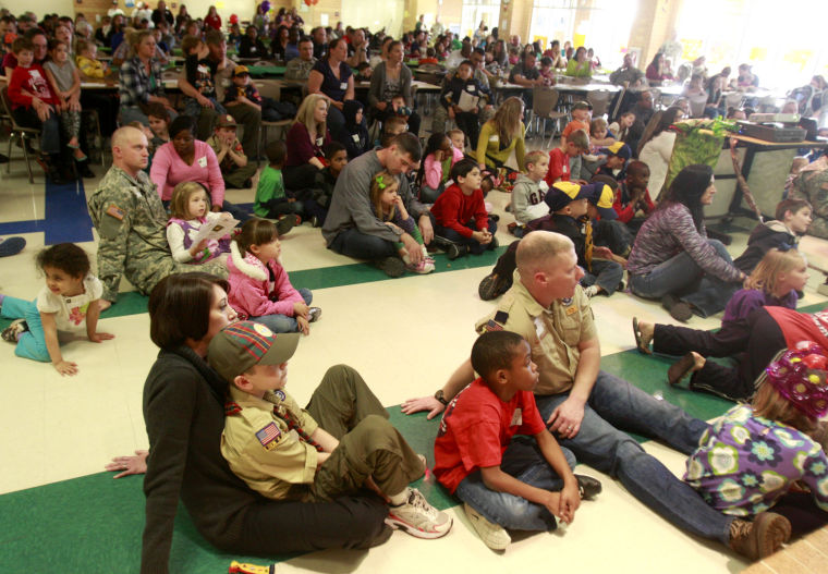"Tell Me a Story" event at Meadows Elementary School